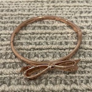 Kate Space ribbon rose gold bracelet